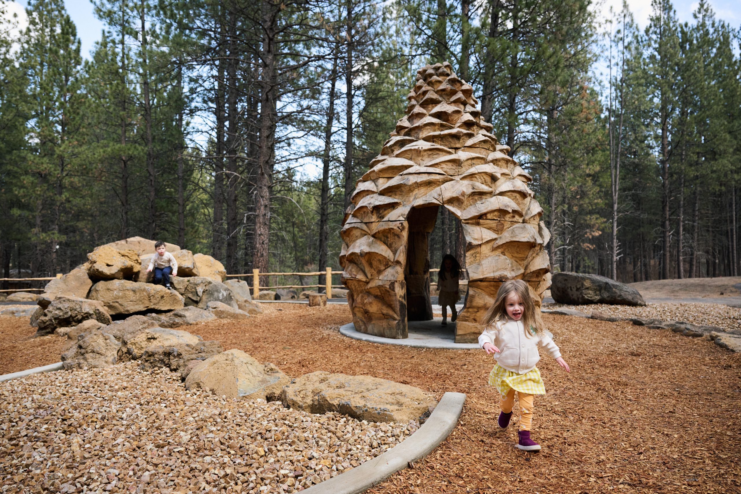 High Desert Museum Ponderosa Playscape.