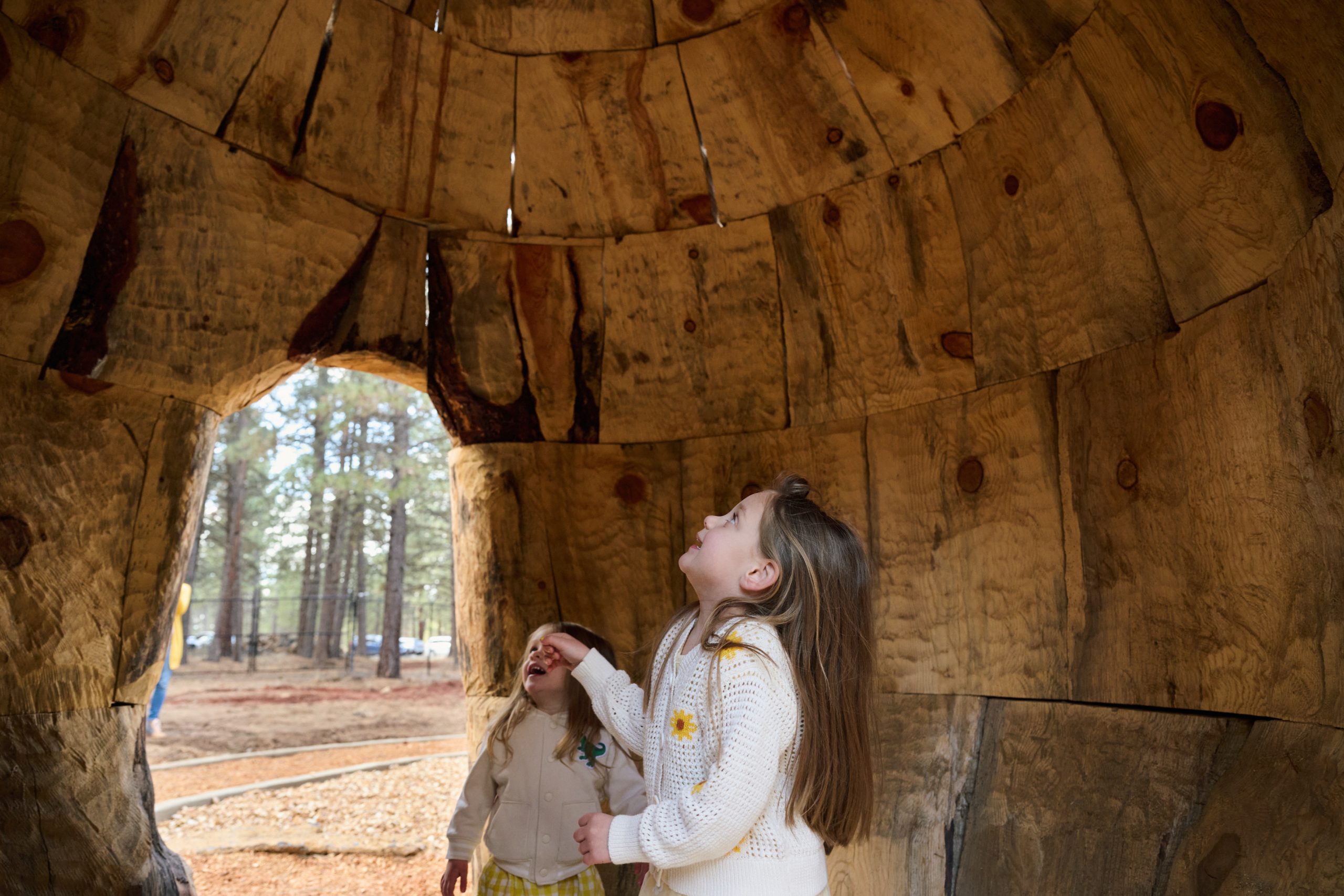 High Desert Museum Ponderosa Playscape.