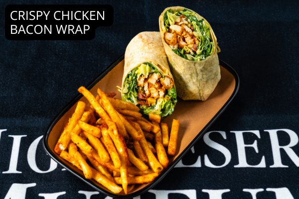 Crispy Chicken Bacon Wrap Crispy Chicken Bacon Wrap