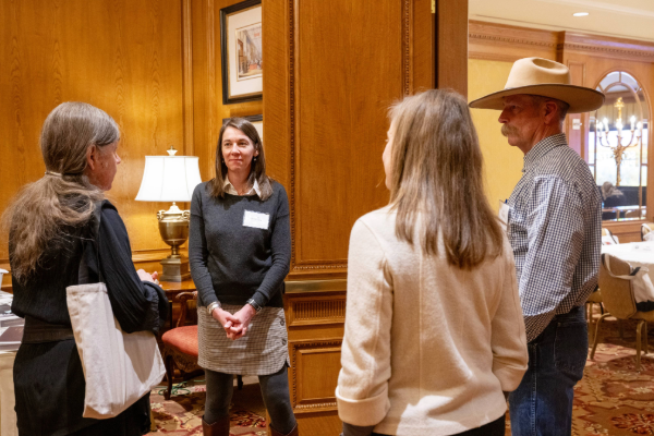 Advisory Committee members talking in Salt Lake City