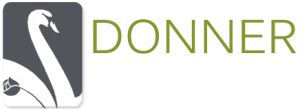 DFS horizontal logo Donner Flower Shop logo